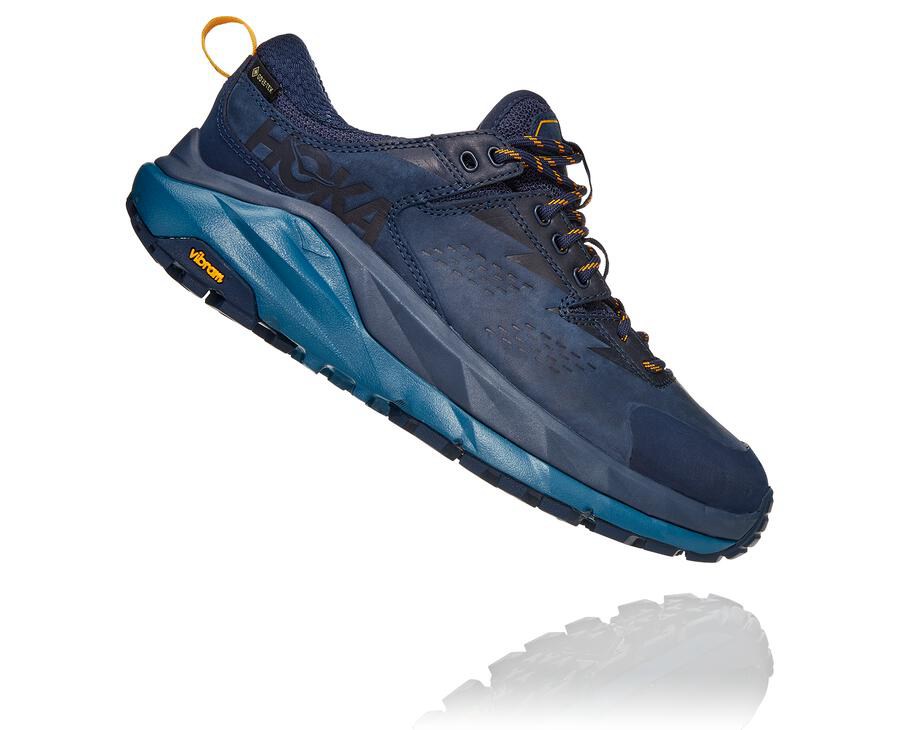 Hoka One One Trailove Tenisky Damske Námornícka Modrá - Kaha Nizke GORE-TEX - 79058-RPMT